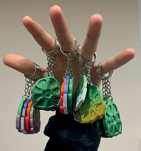Dyelit keychains